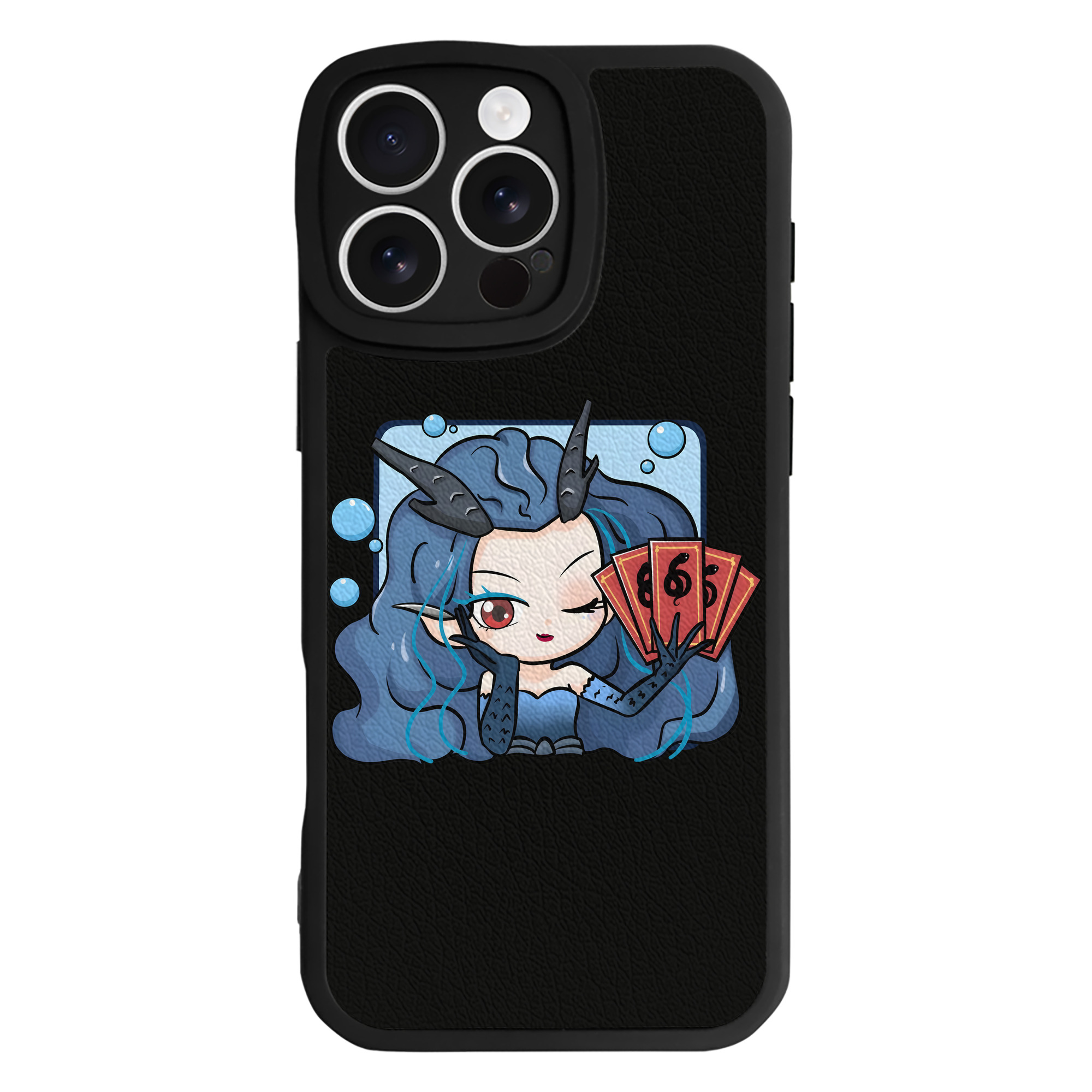 （画像用） Ne Zha 2 ナタ 魔童の大暴れ 【iPhone 16シリーズ対応】シリコンスマホケース（レザー調） 材質：シリコン